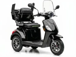 E-Seniorenmobil Denia, Lithium-Akku, 3-Rad, 1000 Watt, Schwarz