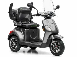 E-Seniorenmobil Denia, Lithium-Akku, 3-Rad, 1000 Watt, Grau