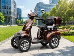 E-Seniorenmobil MAXXI 4.0 - Lithium Akku - 1000W - 25km/h - BRAUN