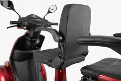 E-Seniorenmobil Vista Quarter-1L, Blei-Akku, 4-Rad, 60V, 1000 Watt, Komfort-Sitz, Rot