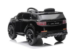 ES-Toys Kinder Elektroauto Land Rover Discovery 5 EVA-Reifen Bluetooth Musik MP3 schwarz