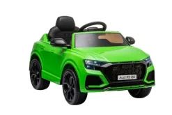 ES-Toys Kinder Elektrofahrzeug Audi RS Q8 lizenziert Kunstledersitz EVA-Reifen grün