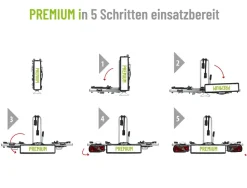 EUFAB Fahrradheckträger 