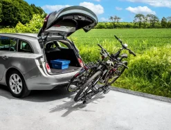 Eufab Fahrradträger POKER-F für 2 Fahrräder Fahrradheckträger für Anhängerkupplung