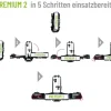 Eufab PREMIUM II Heckträger für Anhängerkupplung