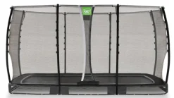 EXIT Allure Classic Bodentrampolin 214x366cm - schwarz