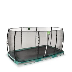 EXIT Allure Classic Bodentrampolin 244x427cm - grün