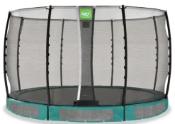 EXIT Allure Classic Bodentrampolin ø366cm - grün