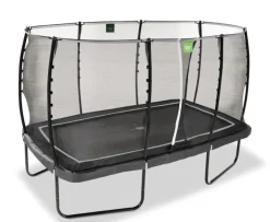 EXIT Allure Classic Trampolin 214x366cm - schwarz