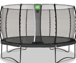 EXIT Allure Classic Trampolin ø427cm - schwarz