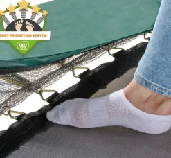 EXIT Allure Classic Trampolin ø253cm - grün