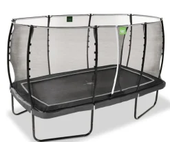 EXIT Allure Classic Trampolin 244x427cm - schwarz