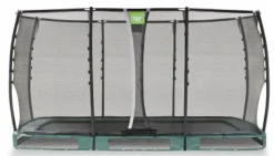 EXIT Allure Premium Bodentrampolin 214x366cm - grün