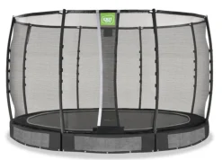 EXIT Allure Premium Bodentrampolin ø366cm - schwarz