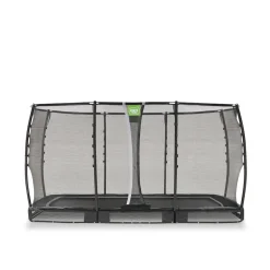 EXIT Allure Premium Bodentrampolin 214x366cm - schwarz