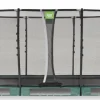 EXIT Allure Premium Bodentrampolin 244x427cm - grün