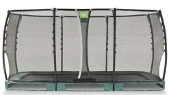 EXIT Allure Premium Bodentrampolin 244x427cm - grün