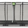EXIT Allure Premium Bodentrampolin 244x427cm - schwarz