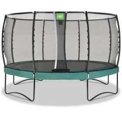 EXIT Allure Premium Trampolin ø427cm - grün