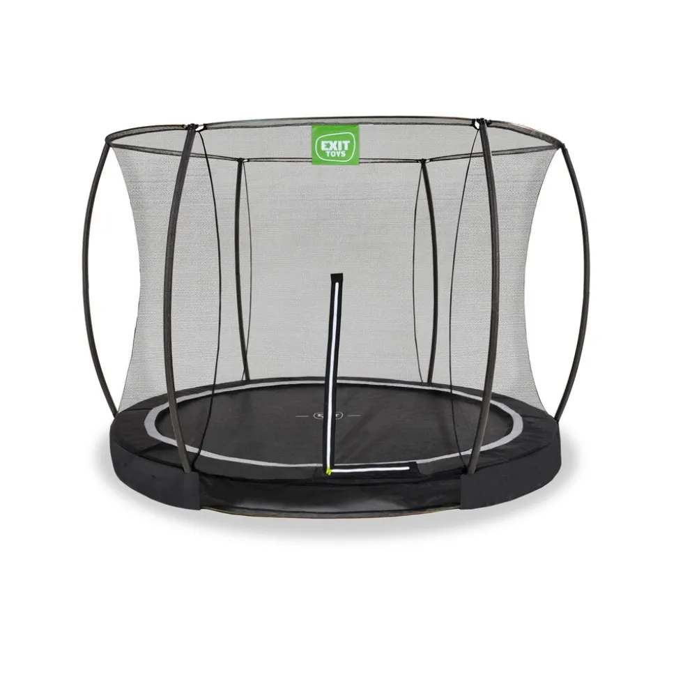 EXIT Black Edition Bodentrampolin ø244cm - schwarz