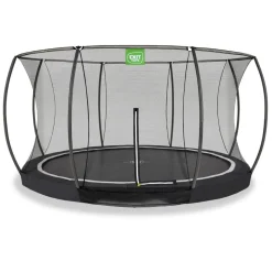 EXIT Black Edition Bodentrampolin ø427cm - schwarz