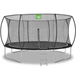 EXIT Black Edition Trampolin ø427cm - schwarz