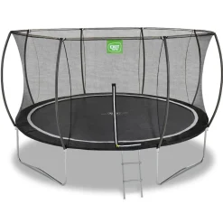 EXIT Black Edition Trampolin ø427cm - schwarz