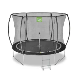 EXIT Black Edition Trampolin ø244cm - schwarz