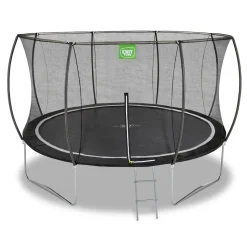 EXIT Black Edition Trampolin ø366cm - schwarz