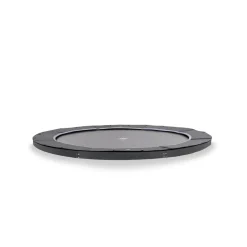 EXIT Dynamic ebenerdiges sports Trampolin ø427cm - schwarz