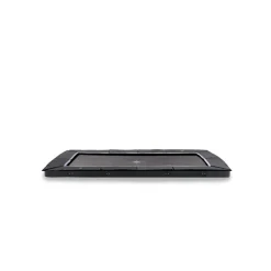 EXIT Dynamic ebenerdiges sports Trampolin 275x458cm - schwarz