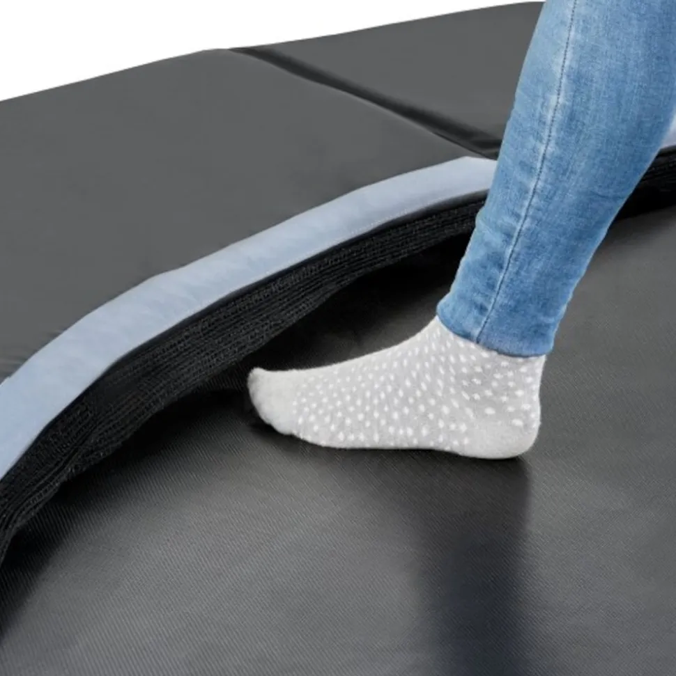 EXIT Dynamic GroundLevel ø366cm, schwarz + FreeZone Safety Edge