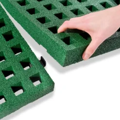 EXIT Dynamic GroundLevel ø366cm, schwarz + FreeZone Safety Edge