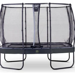 EXIT Elegant Premium Rect. 214x366 (7x12ft) + Sicherheitsnetz Deluxe RECHTECKIG schwarz