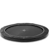 EXIT InTerra ebenerdige sports Trampolin ø244cm - schwarz
