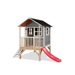 EXIT Loft 300 Holzspielhaus - grau