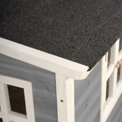 EXIT Loft 350 Holzspielhaus - grau