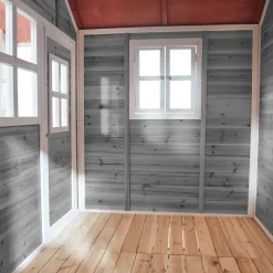 EXIT Loft 550 Holzspielhaus - grau
