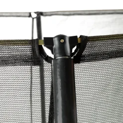 EXIT Silhouette Bodentrampolin ø305cm mit Sicherheitsnetz - rosa