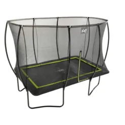 EXIT Silhouette Rechteckig 214x305cm (7x10ft) + Sicherheitsnetz Schwarz