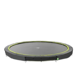 EXIT Silhouette sports Bodentrampolin ø366cm - schwarz