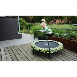 EXIT Tiggy Junior Trampoline ø140cm Lime + Griffstange