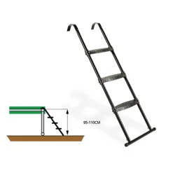 EXIT Trampolin Leiter für Rahmenhöhe von 95-110cm
