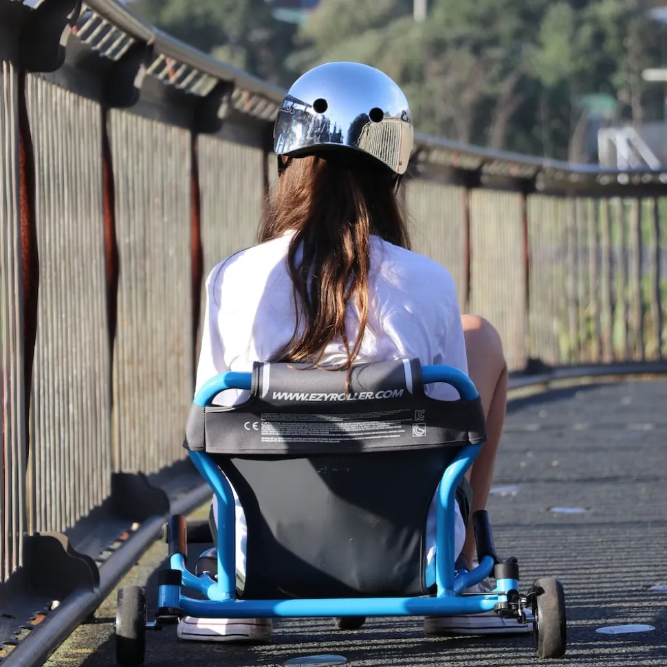 EzyRoller Drifter Pro X Trike für Jugendliche und Kinder ab 10 Jahre und Erwachsene Dreirad Drifttrike Dreiradscooter