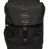 Fahrrad-Doppelpacktasche Vigo Double Racktime 2.0 , schwarz-orange