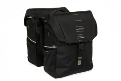 Fahrrad-Doppelpacktasche Vigo Double Racktime 2.0 , schwarz-grün