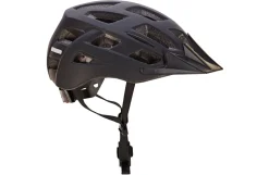 Fahrradhelm, stoßfeste Hartschaum-Innenschale,mit LED-Licht und Reflektionsstreifen, Größe: 55-58 cm, Farbe: schwarz