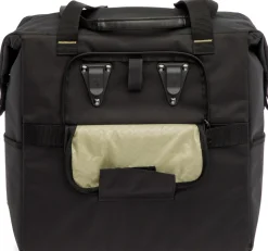 Fahrrad- Shoppingtasche "Tulum Camella", schwarz