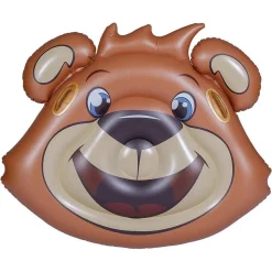 FC Bayern Berni Floater 113x97cm Badeinsel mit Griffen Pool Luftmatratze Kinder