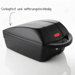 FISCHER Gepäckträger-Box sw